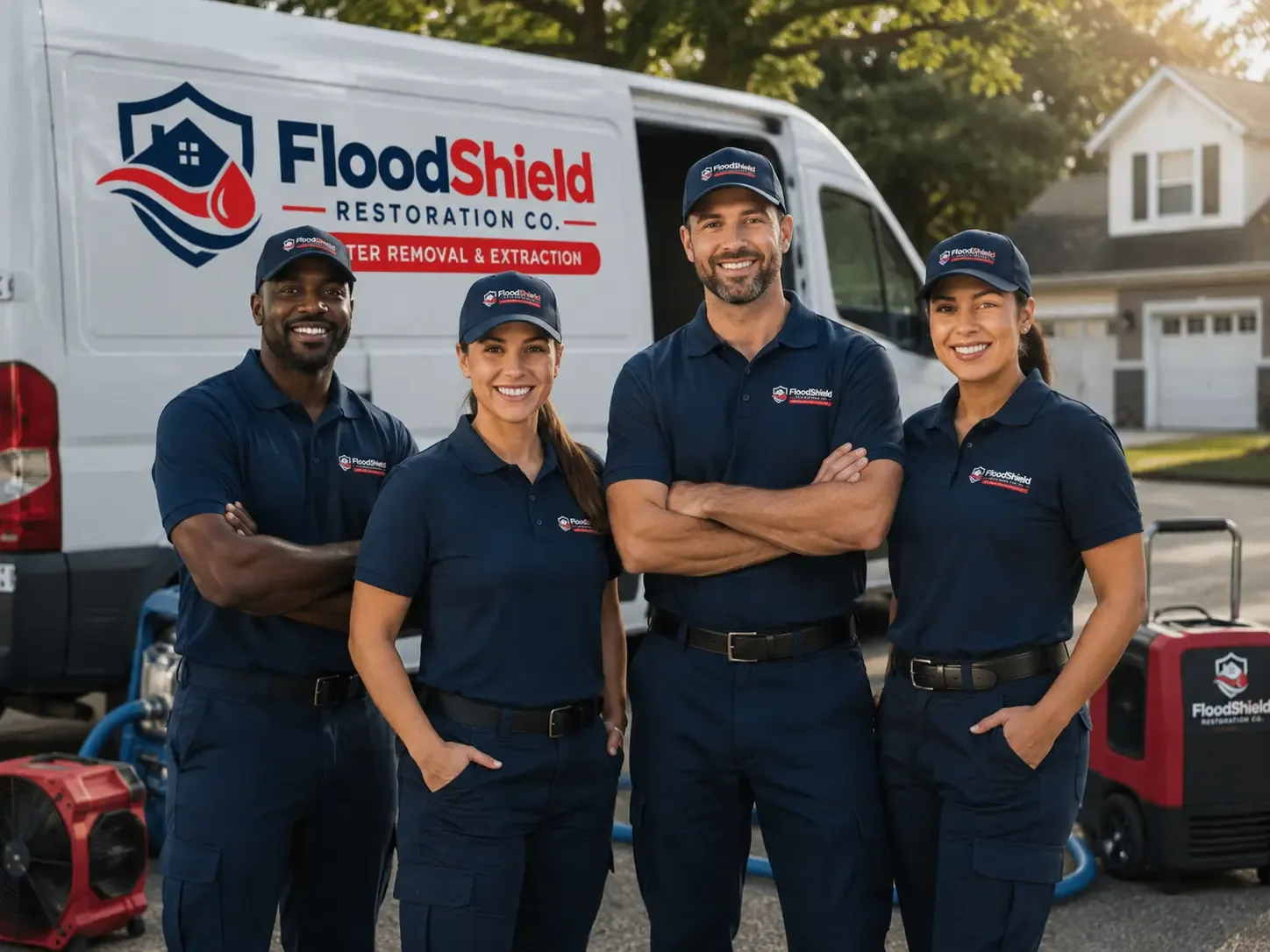 Flood Damage Restoration company in Whipple, OH